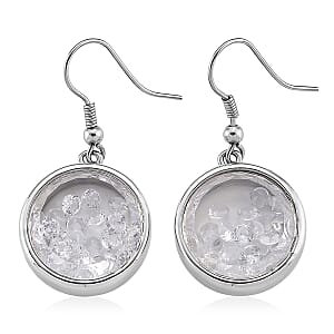 Austrian Crystal Earrings in Silvertone