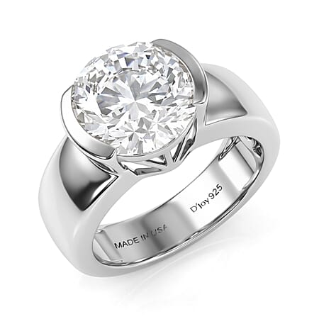 Rhodium Over Sterling Silver / 10 - Product card gallery slide 1 (10178418082105)