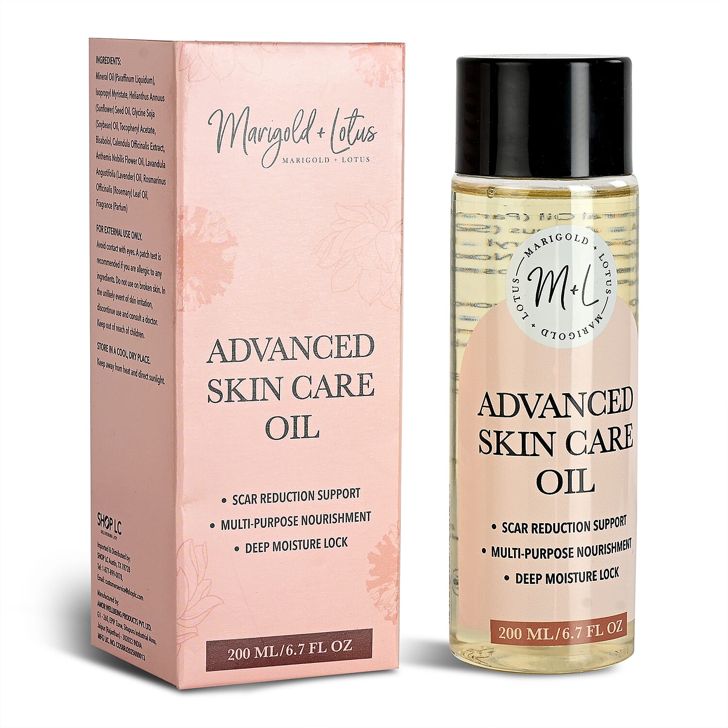 Marrigold & Lotus Advanced Skin Care Oil 6.7oz