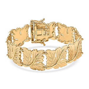 EverTrue Bronzella Collection Bracelet in 18K YG Plated Bronze (6.75 In)