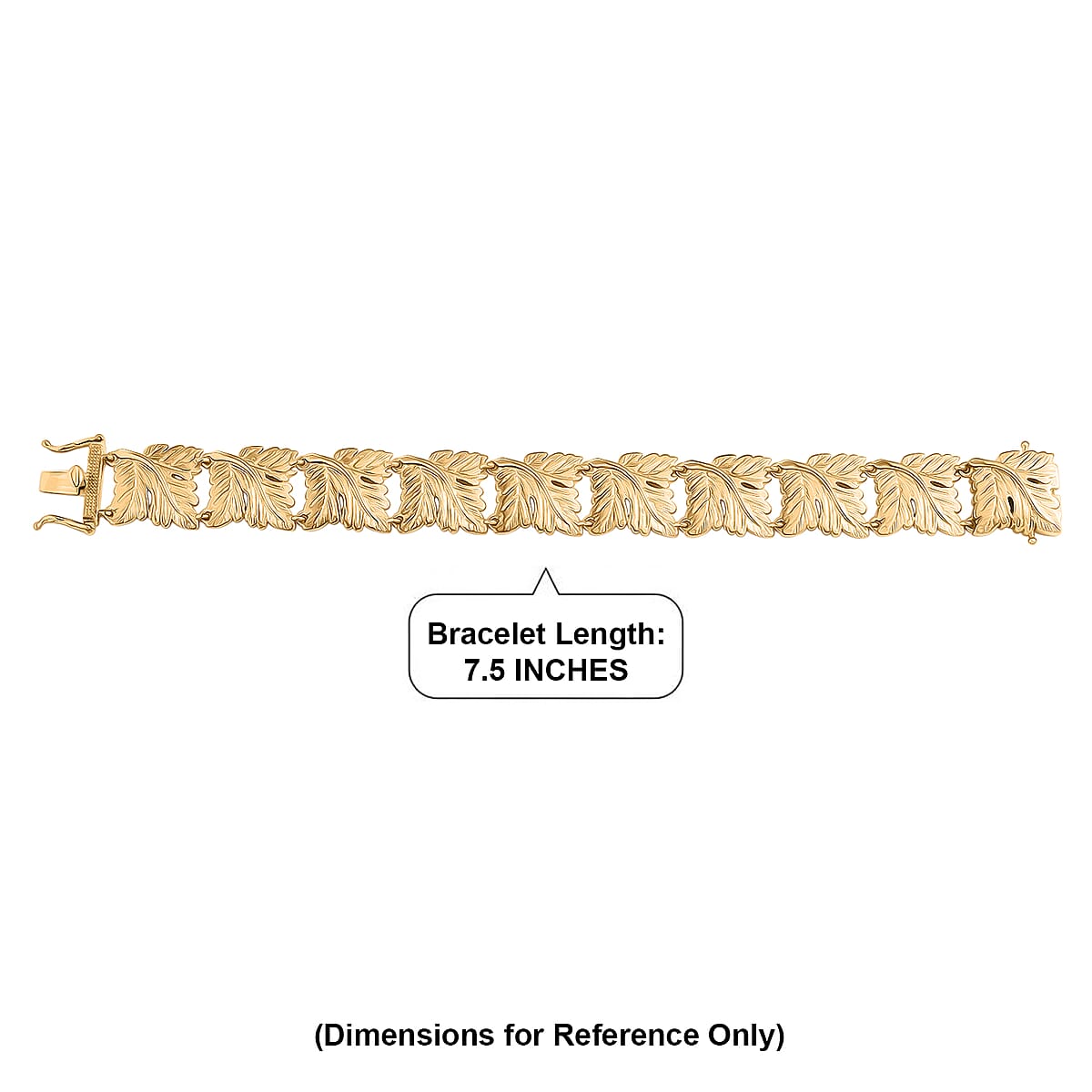 EverTrue Bronzella Collection Bracelet in 18K YG Plated Bronze (7.50 In) image number 4