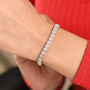 D'Joy Diamond 4.00 ctw Bracelet in Rhodium Over Sterling Silver (7.25 In)