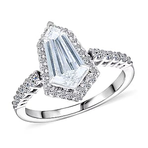 Doorbuster IGI Certified 950 Platinum Luxuriant Lab Grown Diamond (E-F, VS) Solitaire Ring (Size 10.0) (5.50 g) 2.50 ctw