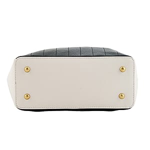 La Marey Black Genuine Leather Tote Bag