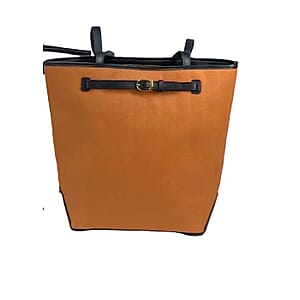 La Marey Khaki Genuine Leather Tote Bag