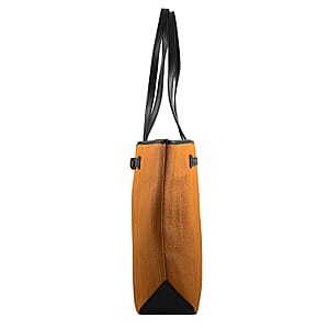 La Marey Tan Genuine Leather Tote Bag