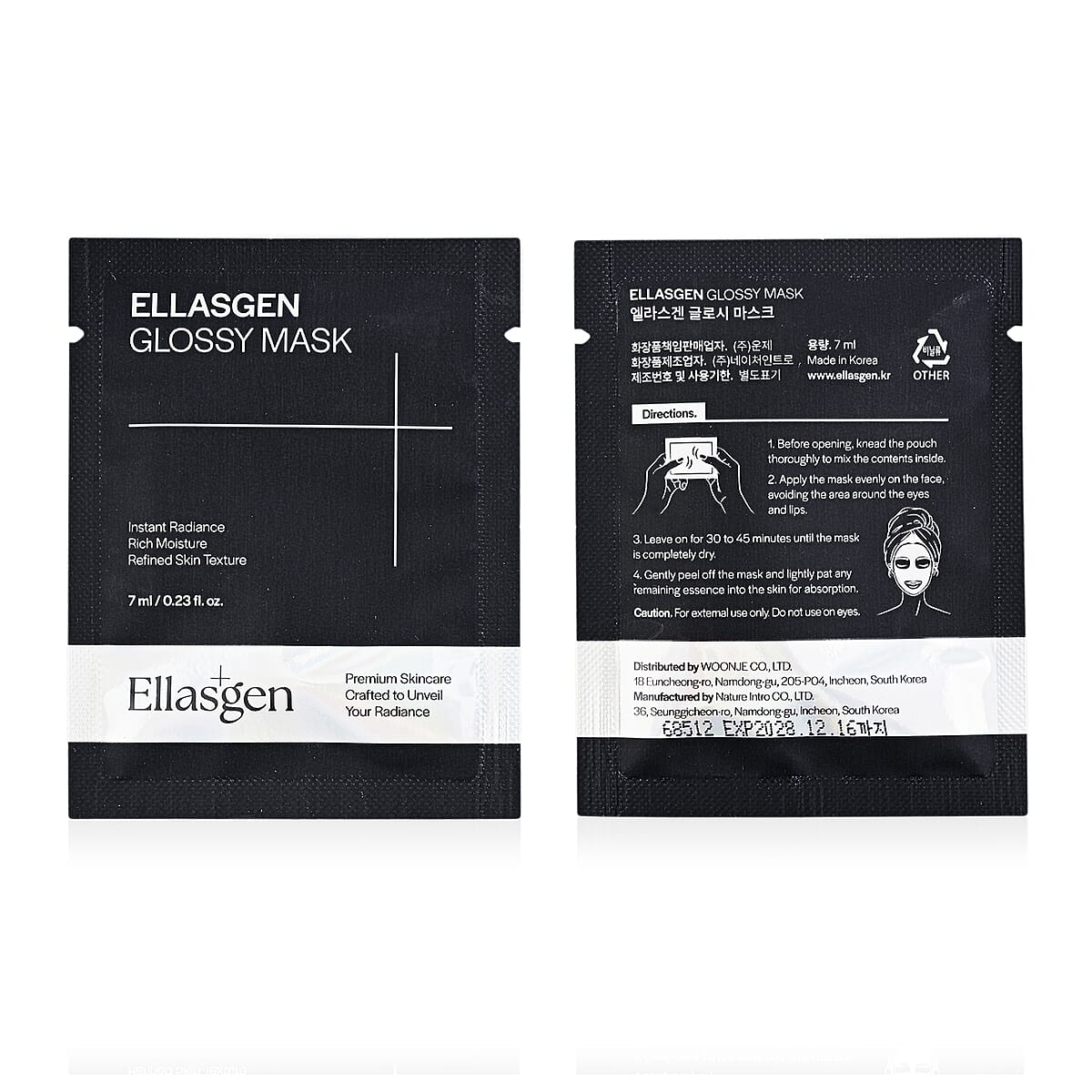 TLV Ellasgen Glossy Mask 16 Pouch Set image number 5