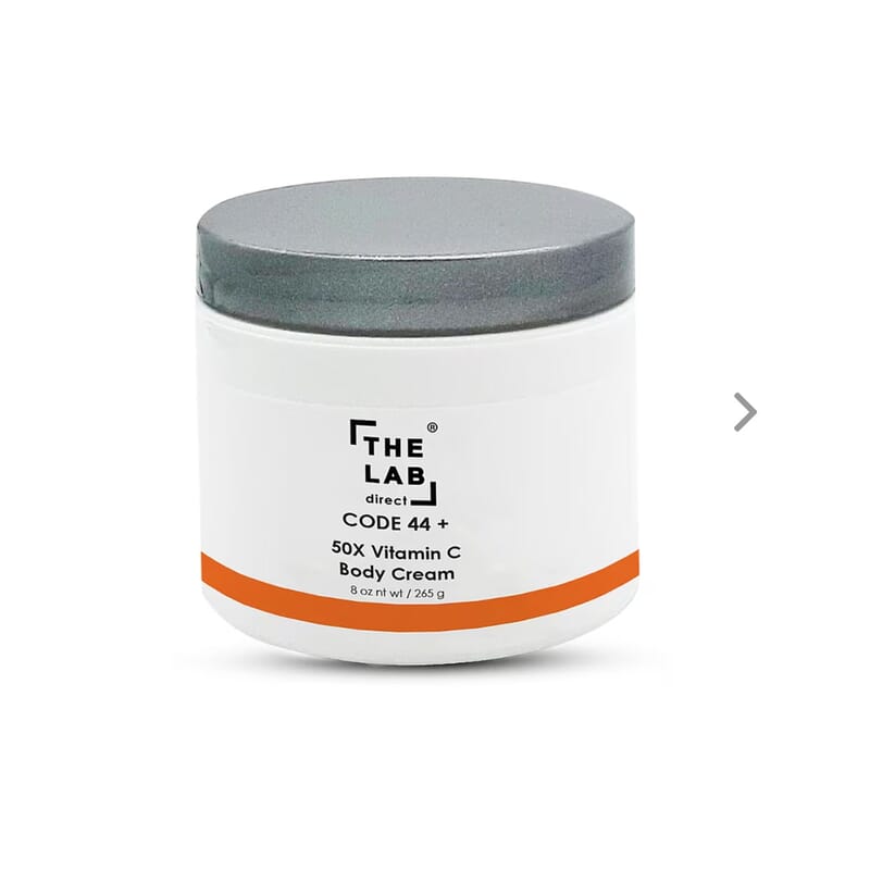 The Lab Direct Code 44 50x Vitamin C Body Cream (8oz) Made in US