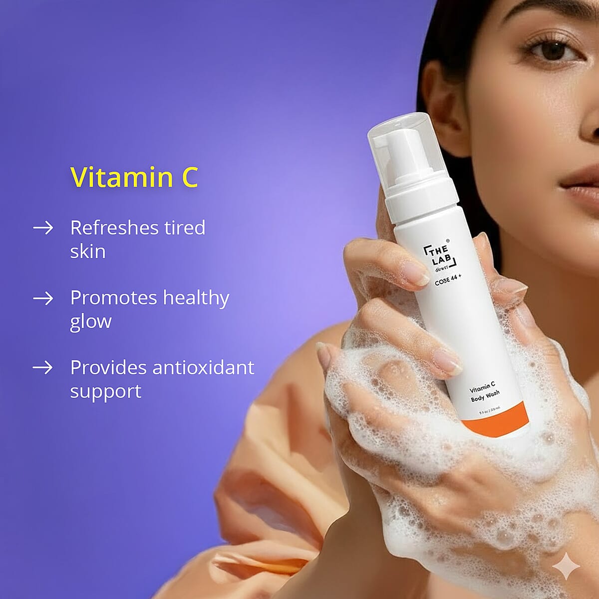 The Lab Direct Vitamin C Body Wash (9oz) Made in US (Ships in 5-7 Business Days) image number 3