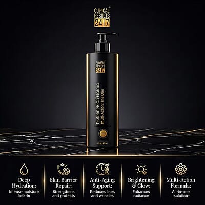 Clinical Results 24/7 Nutrient-Rich Plasma Multi-Action: The One (16oz) Made in US
