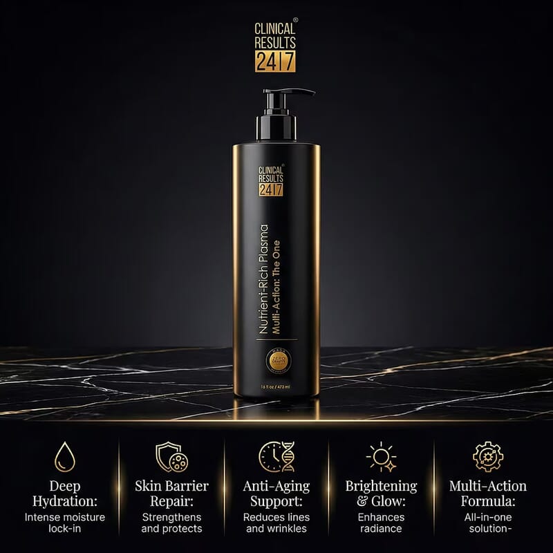 Clinical Results 24/7 Nutrient-Rich Plasma Multi-Action: The One (16oz) Made in US