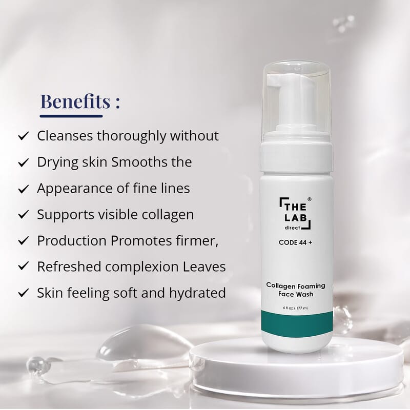 The Lab Direct Code 44 Collagen Face Wash