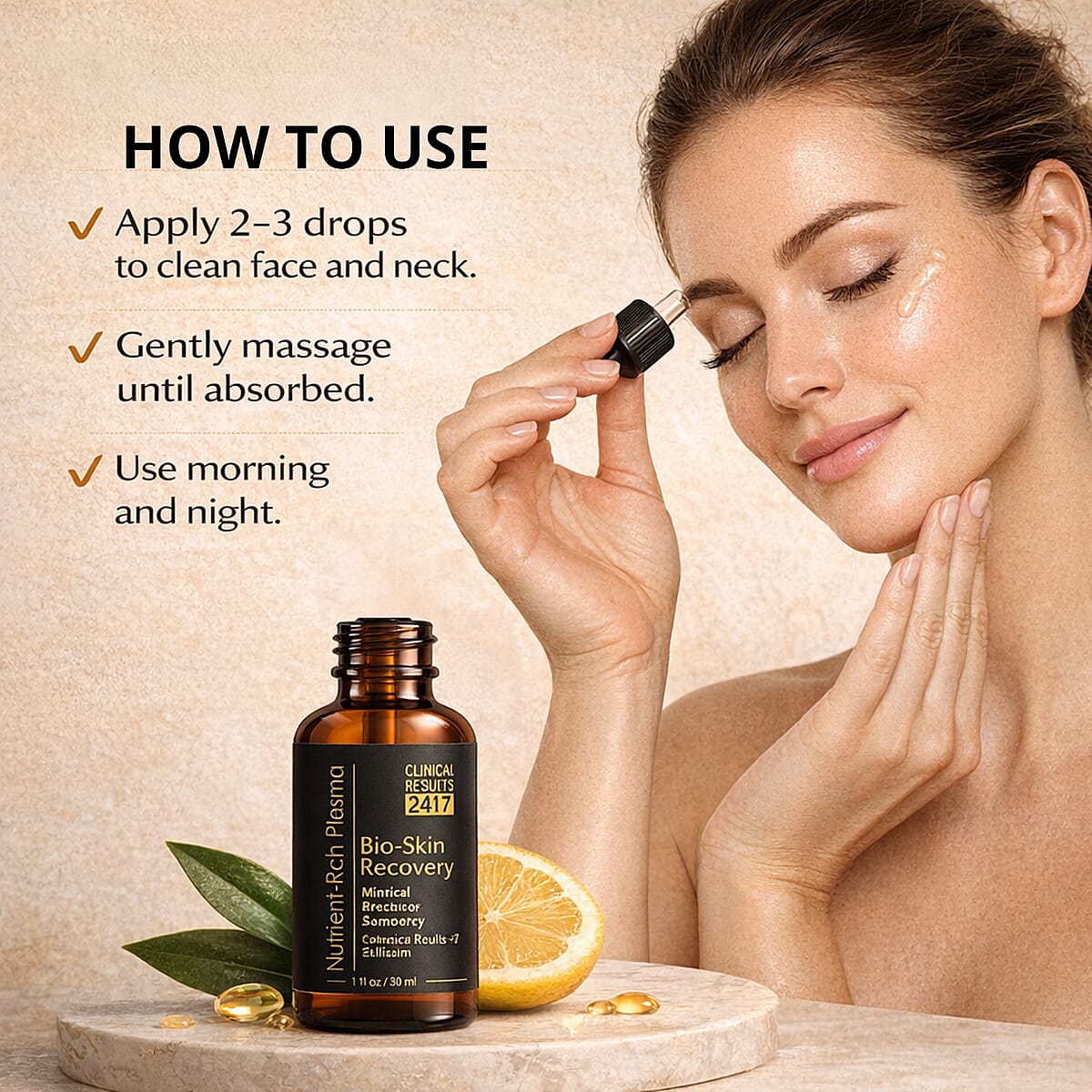 Clinical Results 24/7 Nutrient-Rich Plasma BioSkin Recovery 1oz image number 4