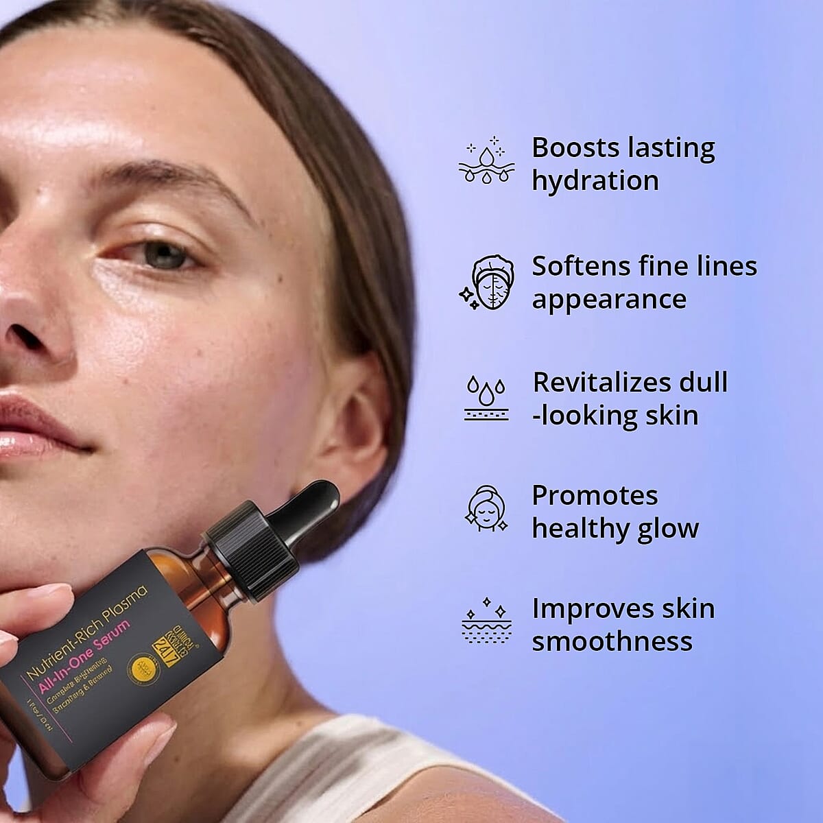 Clinical Results 24/7 Nutrient-Rich Plasma All-In-One Serum (1oz) Made in US (Ships in 5-7 Days) image number 2