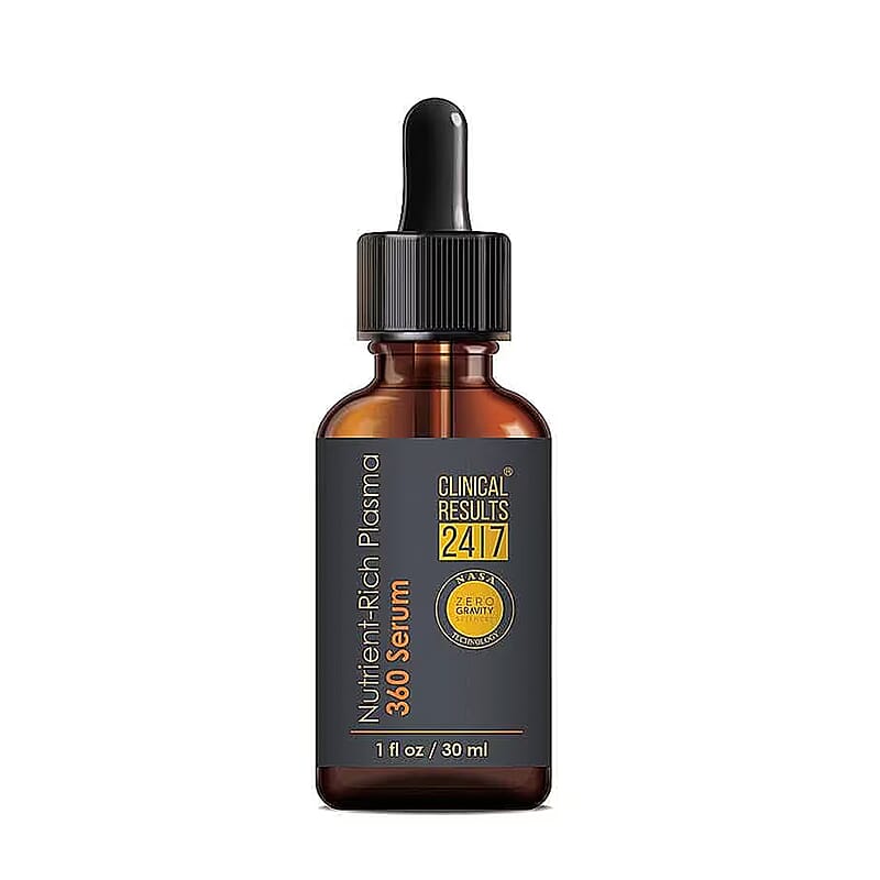 Clinical Results 24/7 Nutrient-Rich Plasma 360 Serum (1oz) Made in US