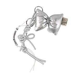 La Marey Sliver Bowknot Keychain