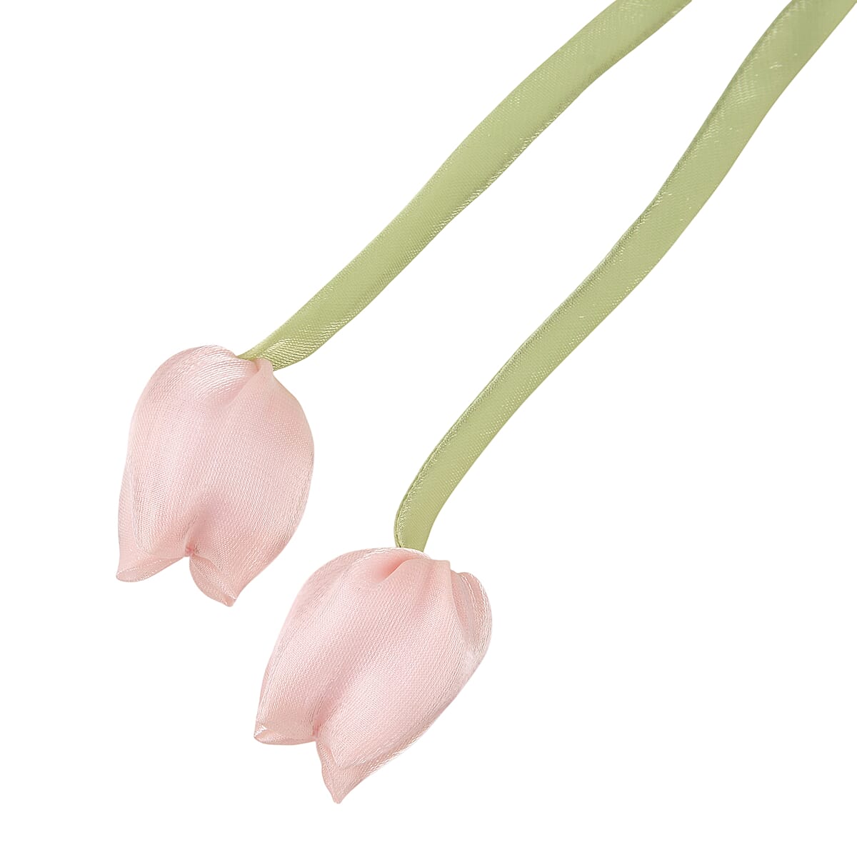 La Marey Pink Flower Keychain image number 5