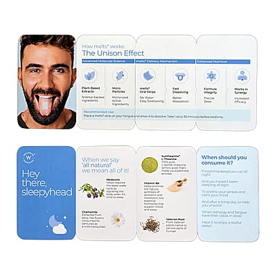 Wellbeing Nutrition 100% Plant Melatonin 10mg