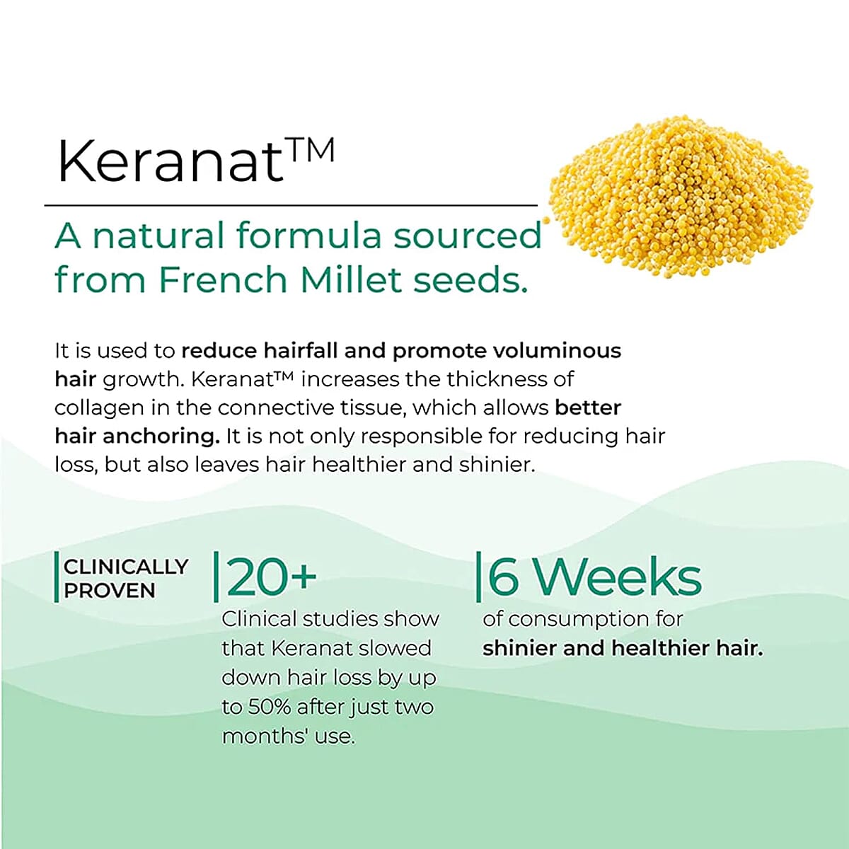 Wellbeing Nutrition Melts Into Hair Fall Control Keranat + Zinc - Tropical Strawberry image number 5