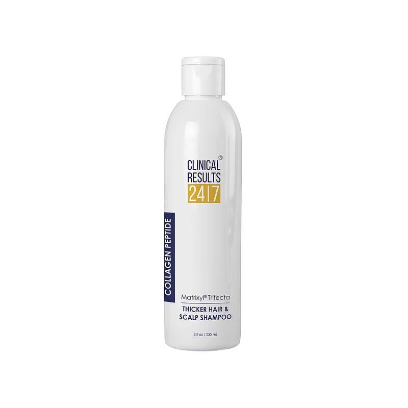 Clinical Results 24/7 Matrixyl Trifecta Thicker Hair & Scalp Shampoo (8oz) Made in US