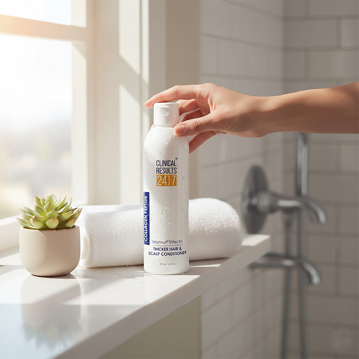 Clinical Results Matrixyl Trifecta Thicker Hair & Scalp Conditioner (8oz) Made in US image number 1