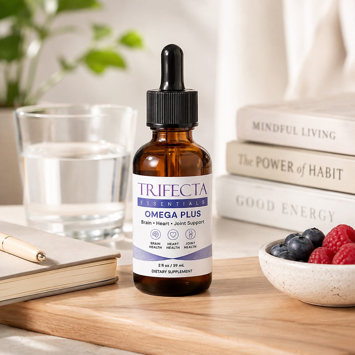 Clinical Results Basics Fish Oil Drops (Brain Support) (Ships in 3-5 Days)