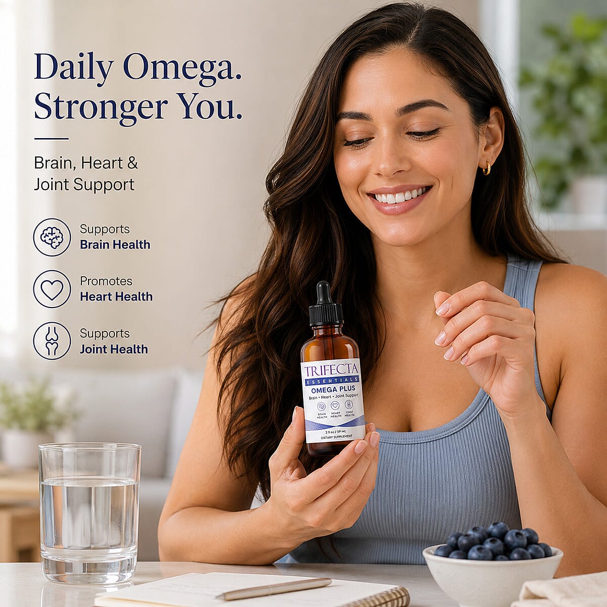 Clinical Results Basics Fish Oil Drops (Brain Support) (Ships in 3-5 Days)
