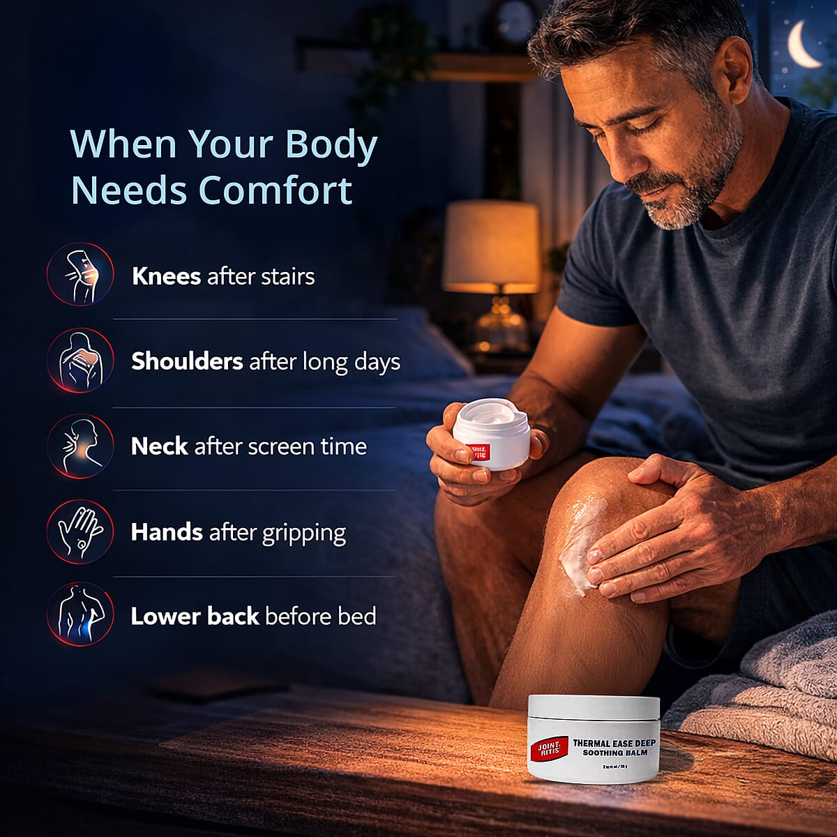 Joint-Ritis Thermal Ease Deep Soothing Balm 2oz image number 2