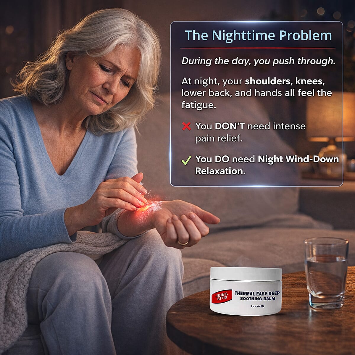 Joint-Ritis Thermal Ease Deep Soothing Balm 2oz image number 5
