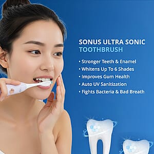 Sonus Electric Toothbrush - Purple (Lifetime Warranty)