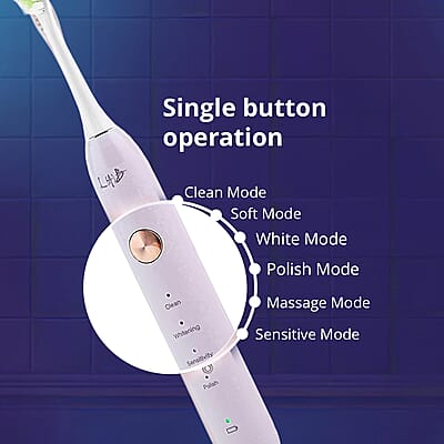 Sonus Electric Toothbrush - Purple (Lifetime Warranty)