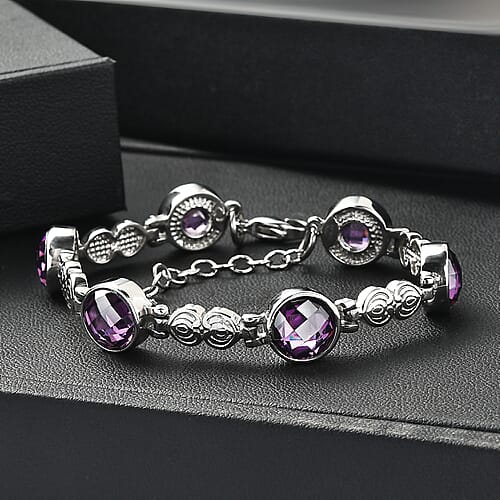 Simulated Amethyst Color Diamond - Product card gallery slide 2 (10178421850425)