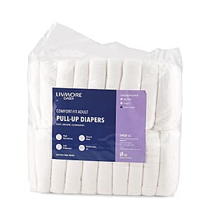 Livmore Protective Disposable Adult Underwear (M) 20count