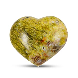 Green Opal Heart Sshape -Small 603ctw