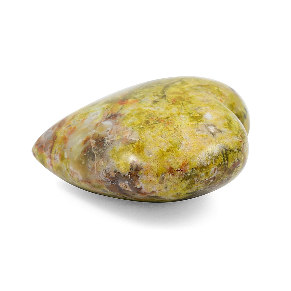 Green Opal Heart Sshape -Small 603ctw image number 3