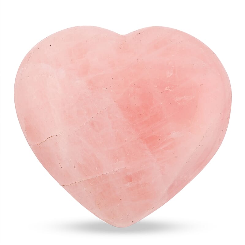 Rose Quart Heart Shape -Medium 835ctw