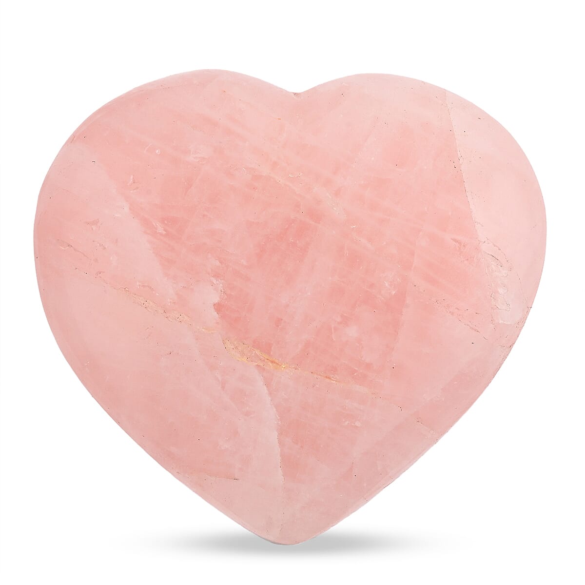 Rose Quart Heart Shape -Medium 835ctw image number 2