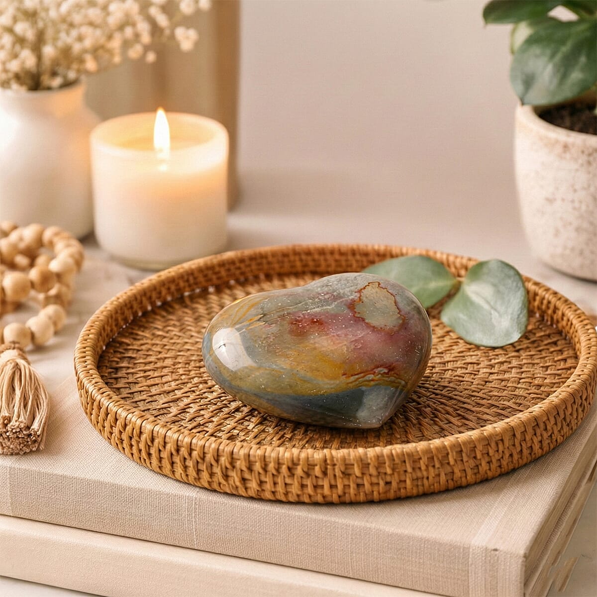 Jasper Heart Shape -Large 1092ctw image number 1