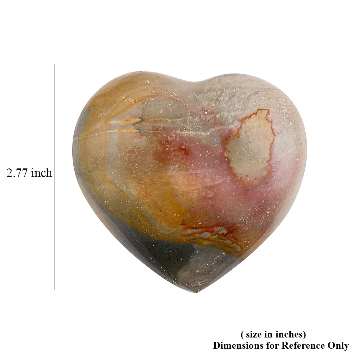 Jasper Heart Shape -Large 1092ctw image number 5