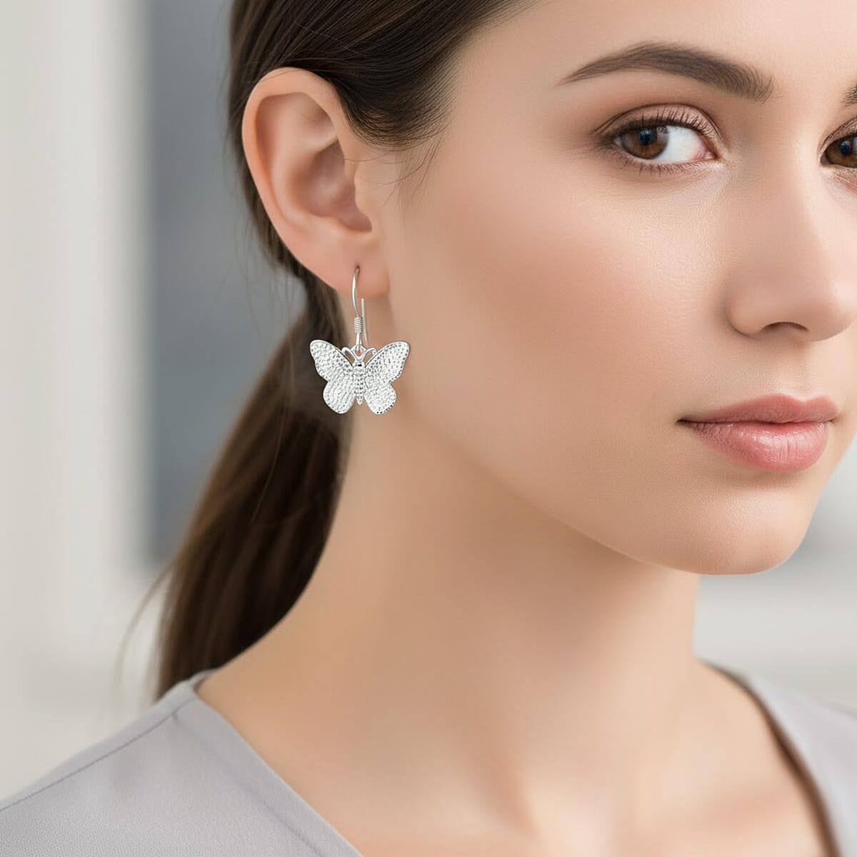 D'Joy Living Creature Earrings in Sterling Silver  image number 2