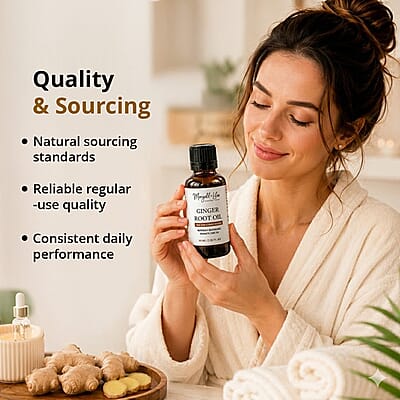 Marigold + Lotus Pure Ginger Root Oil (2.03oz)