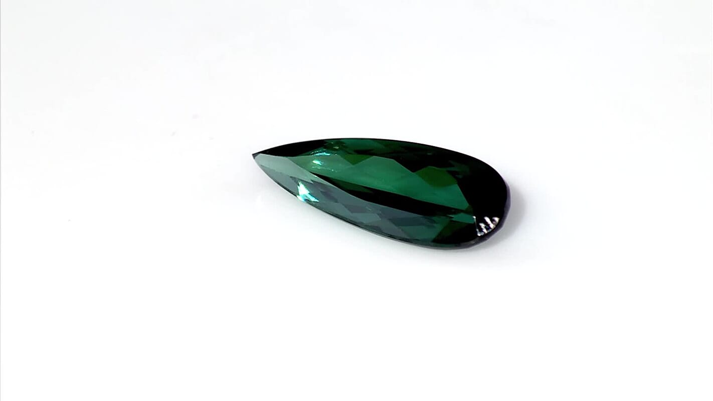 Certified & Appraised AAAA Pirineu Lagoon Tourmaline (Pear Free Size) 2.00 ctw