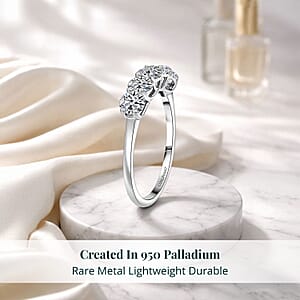 Luxuriant Lab Grown Diamond Band Ring in 950 Palladium 1.30 ctw (Size 11.5)