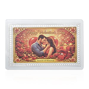 999 Fine Silver Season of Renewal Emboss Sheet 1g