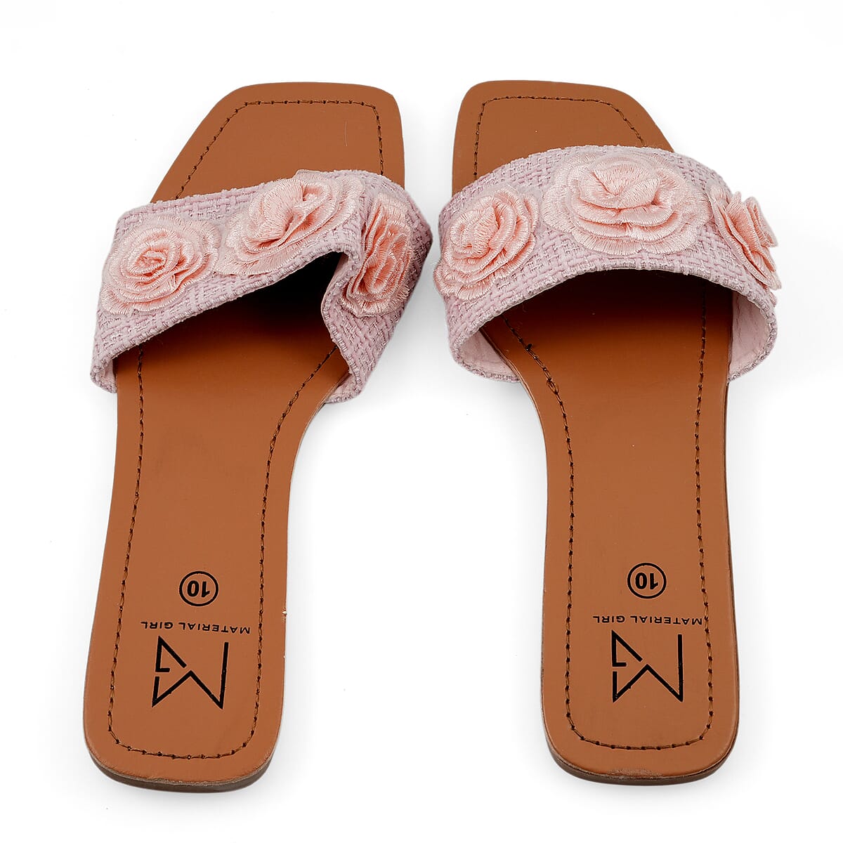 Blush Floral Sandals  -10 image number 5