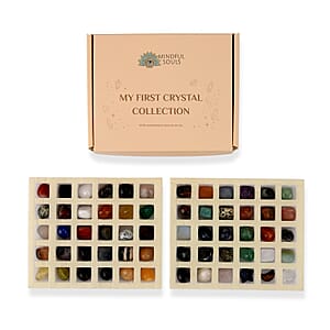 60pcs Crystal Kit  stone size: about 20mm box size:  about 17.5x14x6cm weight about: 563g Material: Stones Color: Multi color