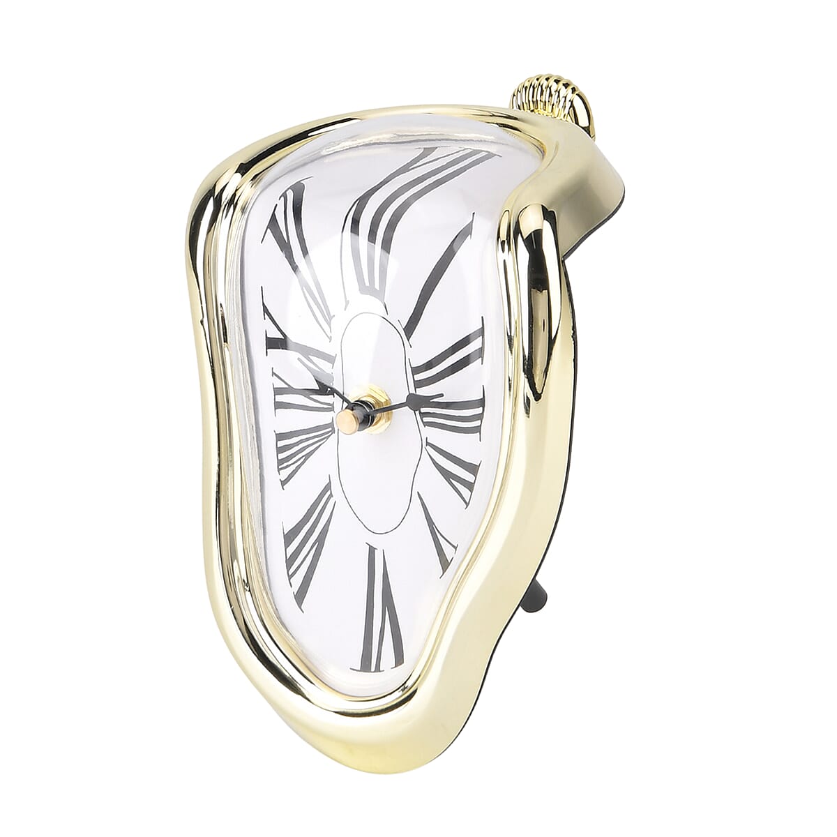 Livmore Golden Melting Table Clock (1xAA Battery Not Included) image number 4