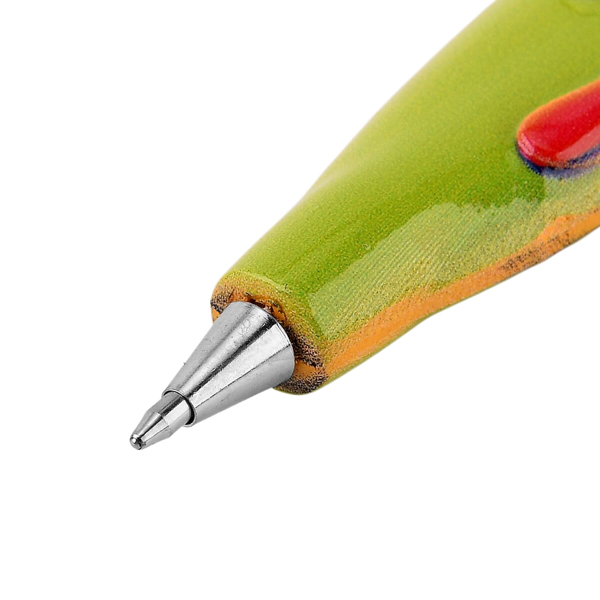 Livmore Multi Color Animal Designs Set of 3 Polyresin Pens image number 2