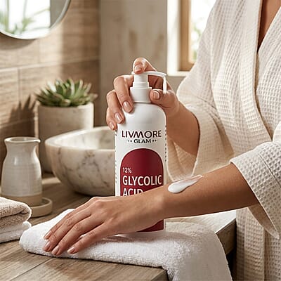 Marigold & Lotus 12% Glycolic Acid Skin Renewal Body Lotion