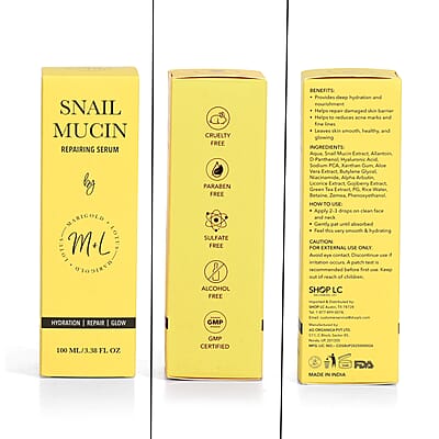 Marigold & Lotus Snail Mucin Repairing Serum 3.38oz